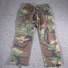 Vintage Winfield Cargo Pants Mens 34x30 Woodland Camo BDU Combat Military 80s