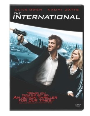 The International On DVD With Clive Owen Suspense Movie Very Good E49