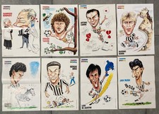 8 Mini Poster JUVENTUS - Lancio Skorpio 1987