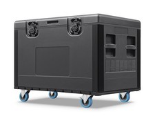 Diandian Utility Cable Trunk Road Case with Wheels, 35" x 22" x 24" Professio...