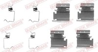 ZubehöRsatz, Scheibenbremsbelag Vorne Hinten Quick Brake 109-1218 FüR Opel