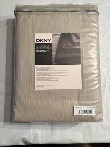NEW!!! DKNY 'HAVEN' Full/Queen 90" x 90" Blanket Linen