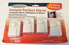 Window Door AlarmT-Box Instant Perfect 4 Pack by Handy Trends New Sealed