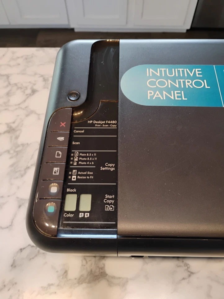 HP Deskjet F4480 All-in-One Inkjet Printer – Print, Scan, and Copy - Image 4 of 4