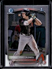 2025 Bowman Slade Caldwell Chrome 1st Prospect #BCP-21 Diamondbacks