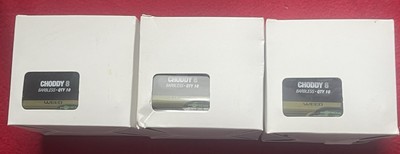 3 Boxen Korda Choddy Haken ohne Widerhaken Größe 8 18 Pkt insgesamt