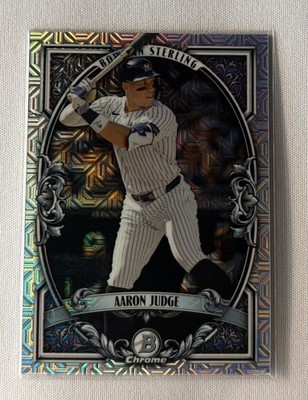 2026 Bowman Chrome - Aaron Judge #BST 4 Bowman Sterling MOJO Refractor