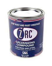 ZRC 10002 Cold Galvanizing Compound  Single Quart  Iron and Steel Corrosion...