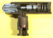 Precision Metal Cutaway Demo of VANELBA Gas Nozzle with Gas Pressure Regulator