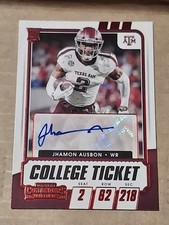 2021 JHAMON AUSBON PANINI CONTENDERS AUTOGRAPHED AUTO ROOKIE CARD RC #260 A&M. rookie card picture