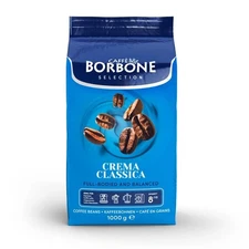 Caffe Borbone Whole Bean Coffee, Medium Roast Arabica and Robusta Blend, Crem...