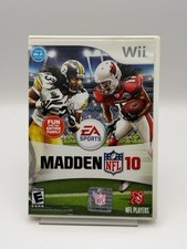 Madden NFL 10 (Nintendo Wii, 2009) EA Sports Football Game