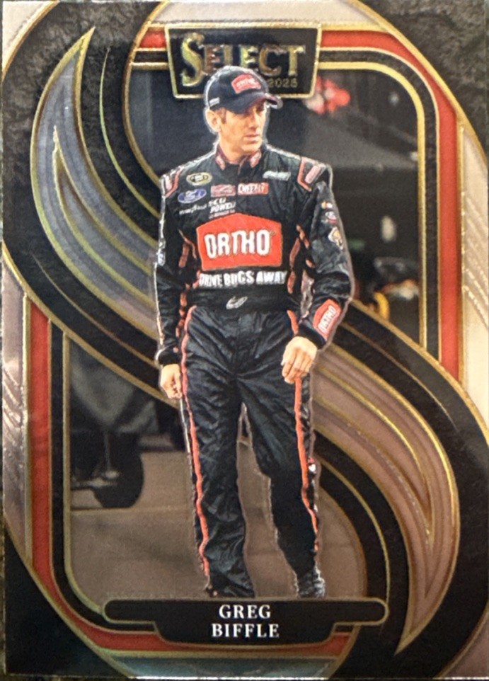 2025 Panini Select NASCAR Racing Trackside SP 260 Greg Biffle