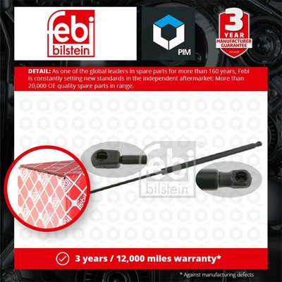 Boot Gas Strut fits MERCEDES VIANO W639 2.0D 2003 on OM646.982 Spring Lift Febi