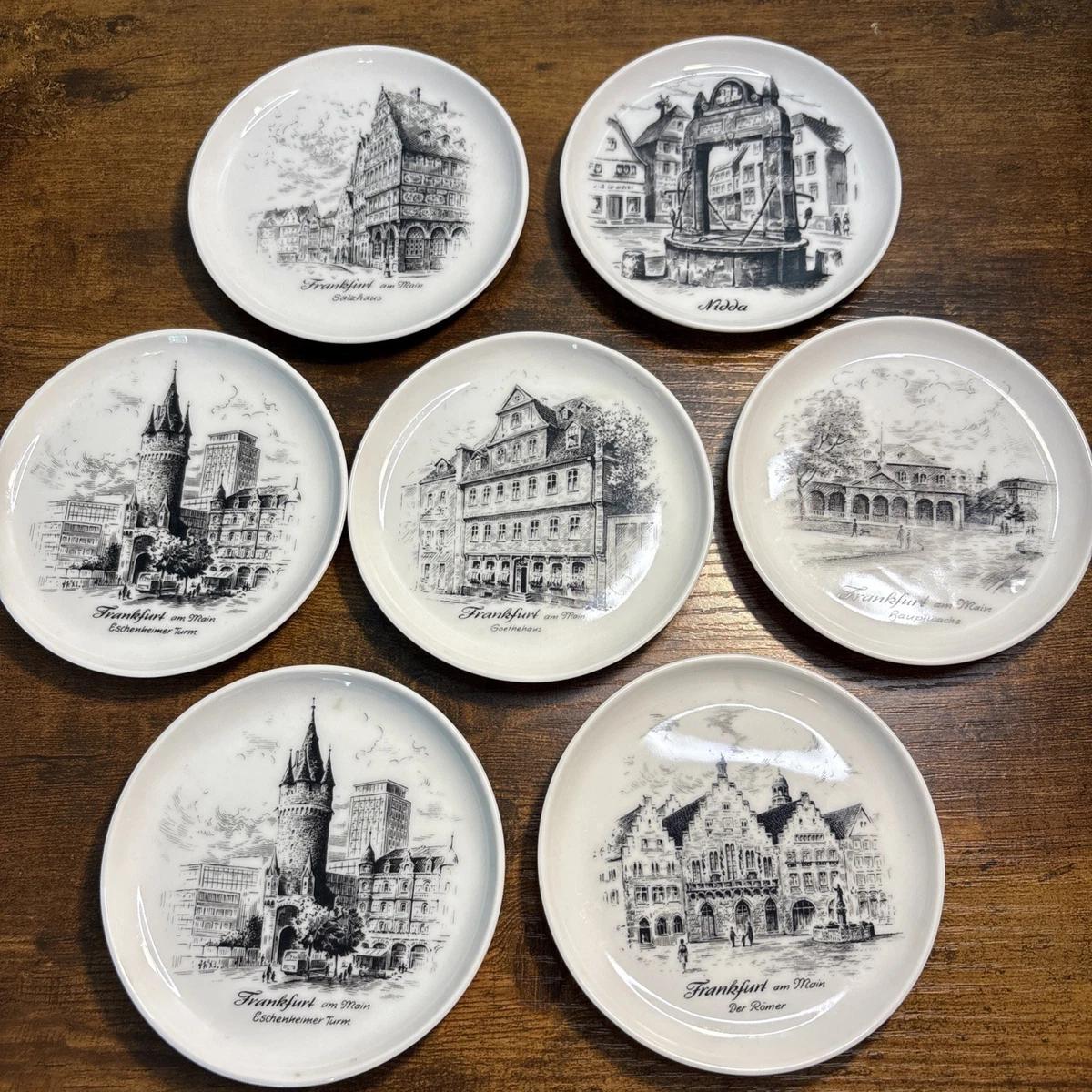 KAISER 西ドイツ製　Residenz 1440 プレート6枚　25ス418 Kaiser Germany Porcelain Plate In German Art Pottery for sale | eBay