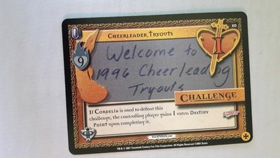 Challange Blue - Buffy the Vampire Slayer - TCG - Cards
