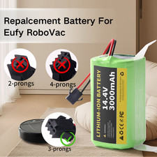 Battery For Eufy RoboVac 11 11C 11S Max 12 15T 15C Max,25C,30,30C 35C