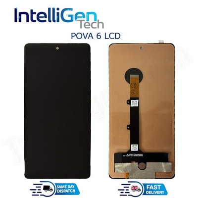 Ersatz für TECNO POVA 6 L i7 Touchscreen Digitizer LCD Display Baugruppe