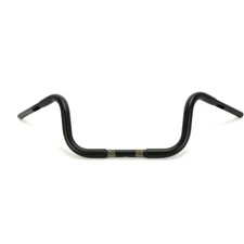 Drag Specialties Flat Black 8 1/2" Buffalo Ape Hanger 1 1/4" Bar - 0601-4259