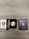 1987 US Proof Silver Eagle - 1 oz .999 Fine Silver Coin BOX & COA