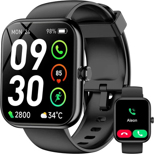 2025 Smart Watch For Men/Women, Waterproof Smartwatch Bluetooth iPhone Samsung