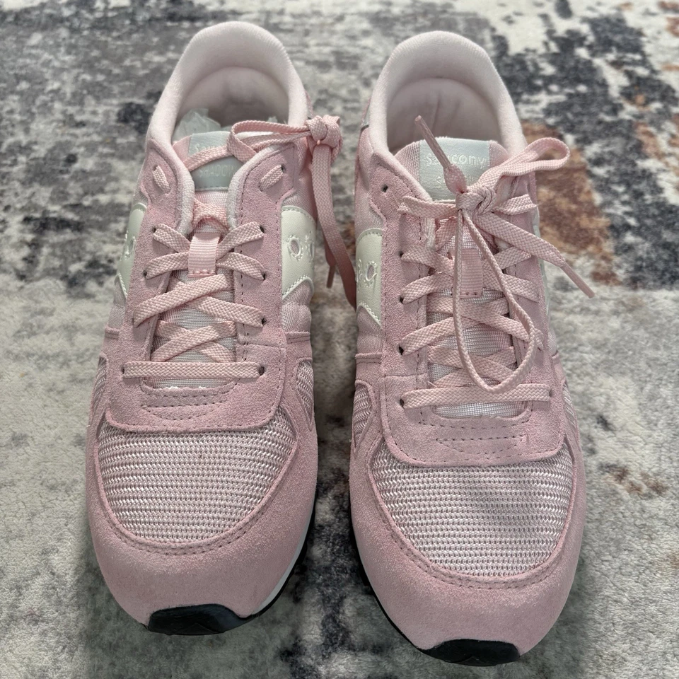 Zapatos deportivos ligeros para mujer Saucony Shadow rosa talla: 6M Foto 2 de 4