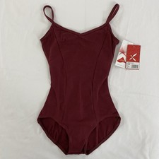 Capezio CC101 Princess Camisole Leotard Burgundy Women  s X-Small