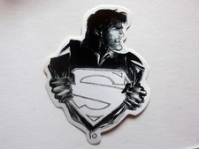 Superman “Changing” Sticker – DC Comics, C&D Visionary – 3.75" x 5"