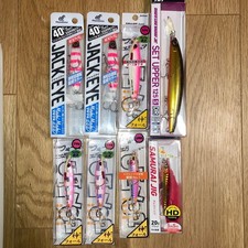 Peregrine Falcon Hayabusa Jack Eye Makimaki Kishiichi SP Pink Metal Jig Set