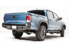 Fab Fours TT16-W3650-1 For 16-C Tacoma Premium Non-Sensor Rear Bumper Black