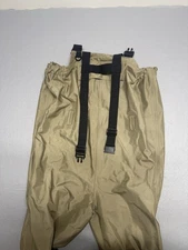 Redhead Waders Bone Dry Mens XXL Brown Bib Neoprene Chest Sock Foot Pocket GUC