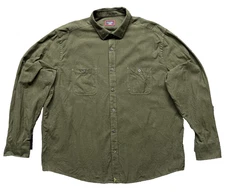 Untuckit Shirt Men’s 2XL Herringbone Relaxed Fit Hemsworth Preppy Officecore