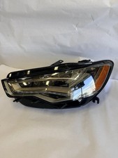 12-15 AUDI C7 S6 A6 COMPLETE Front Left Driver LED Headlight Assembly OEM
