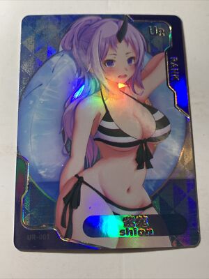 Shion Reincarnated As Slime Sexy UR Senpai Goddess Story 3 Waifu Card Girl Anime