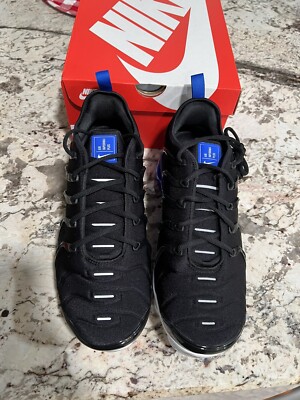 Nike Air Vapormax Plus Magic Black Silver Royal Blue Shoes 