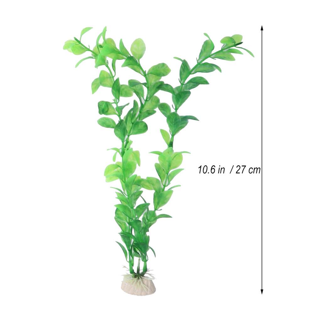 6 Underwater Plastic Plants Fake Aquatic Plants Artificial Aquarium