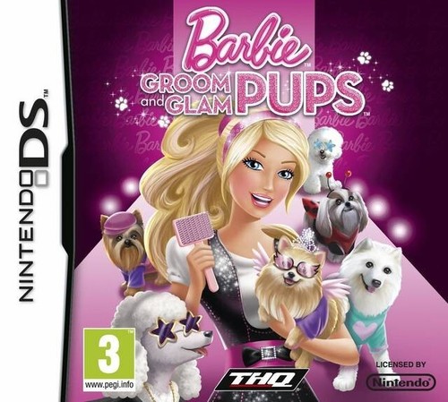 Barbie: Groom and Glam Pups - Nintendo DS, 2010 - WARRANTY - 3DS 2DS - AUS STOCK