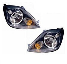 COPPIA PROIETTORE PROIETTORI FARI FANALI DX + SX FORD FIESTA DA 2006 A 2008
