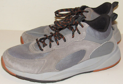 Columbia Pivot Mens 8 Gray Suede Mid Hiking Trail Shoes  display picture 1