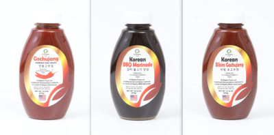 100% MADE IN USA Q-Rapha Set - Gochujang, Korean BBQ Marinade, Bibim Gochujang