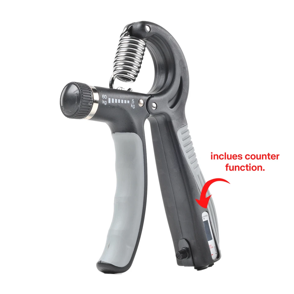 Hand Grip Strengther Power Trainer Gripper Ejercitador de gimnasio ajustable ... - Imagen 2 de 4