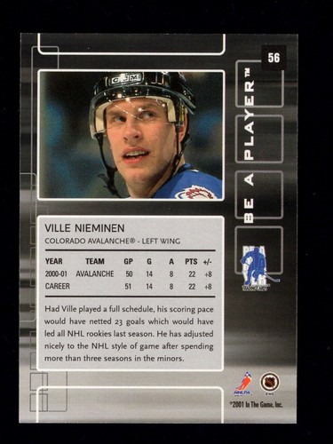 2001-02 ITG Be A Player Memorabilia Series Base Hockey Cards #14-457 You Pick - Picture 19 of 135