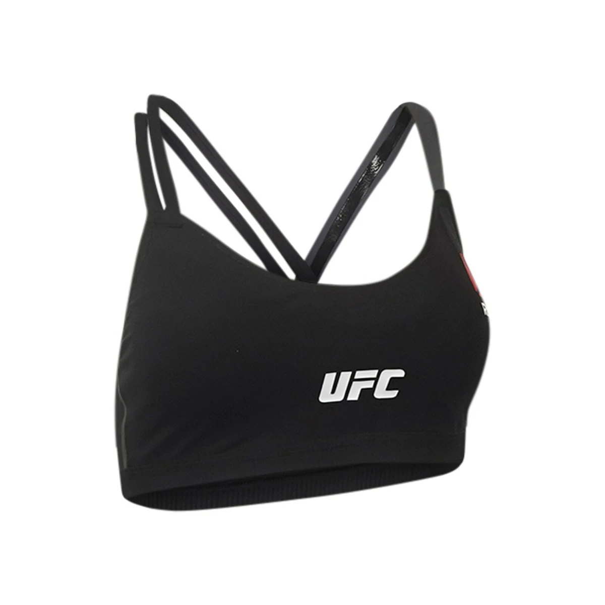 Reebok UFC Women's Black Speedwick Performance Fight Bra 2 AI4024