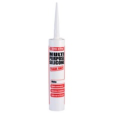 Evo-Stik 483439 Multipurpose Silicone Sealant White C20 310ml