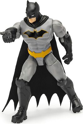 Batman Action Figure 4-Inch 5 Points of Articulation & 3 Surprise Spin Master