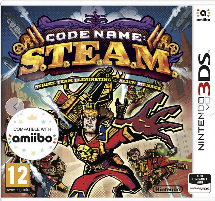 Nintendo 3DS Game Code name S.T.E.A.M UK PAL Steam FREE UK