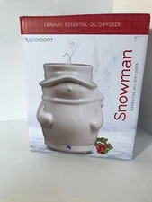 SpaRoom Christmas Snowman Holiday Essential Oil Diffuser Powered by USB Cord NEW
