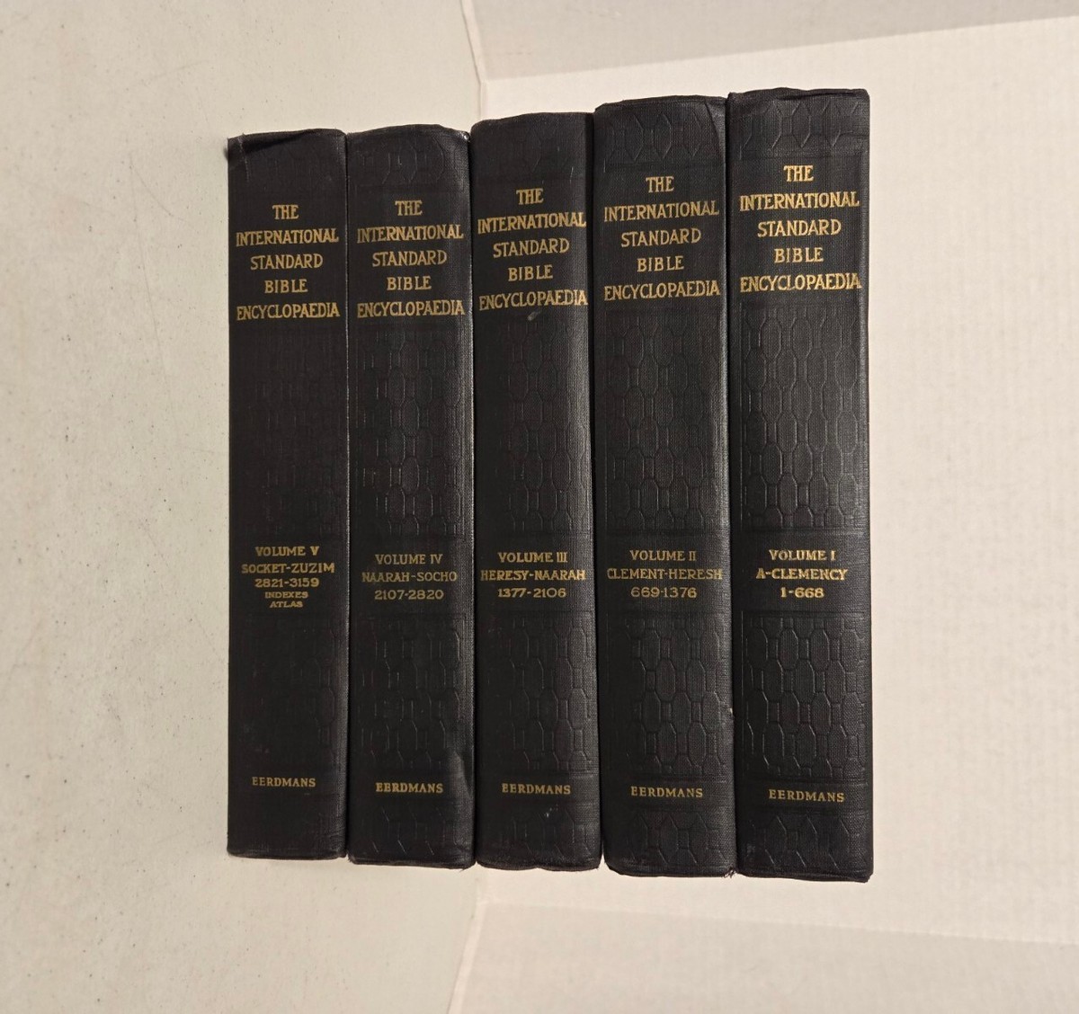 International Standard Bible Encyclopedia Complete 5 Volume Set
