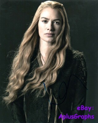 LENA HEADEY.. Game Of Thrones' Cersei Lannister - SIGNED | eBay