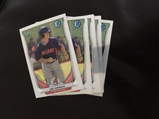 2014 Bowman BCP110 Joe Wendle 10 count all chrome lot Cleveland Indians